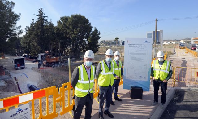 El Ayuntamiento garantiza el agua potable a más de 192.000 habitantes con la renovación del eje de conducción El Puntal-La Alberca - 1, Foto 1