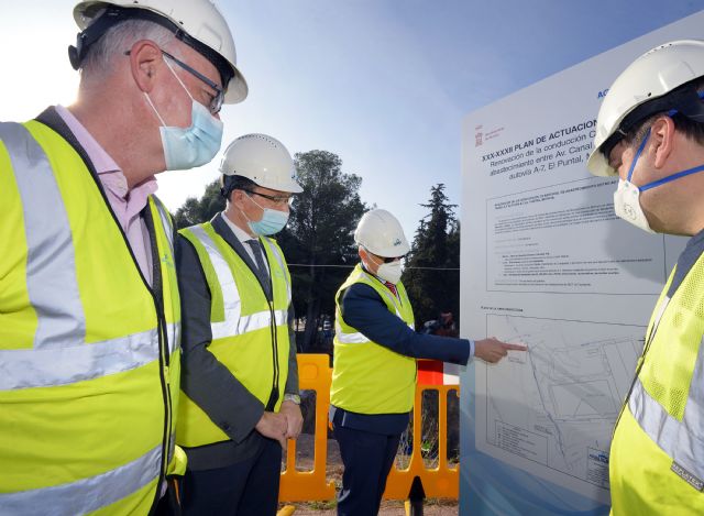 El Ayuntamiento garantiza el agua potable a más de 192.000 habitantes con la renovación del eje de conducción El Puntal-La Alberca - 2, Foto 2