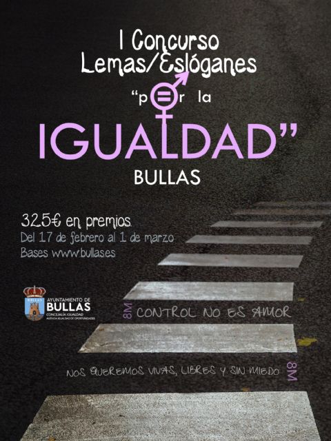 I Concurso de lemas y eslóganes por la Igualdad - 1, Foto 1