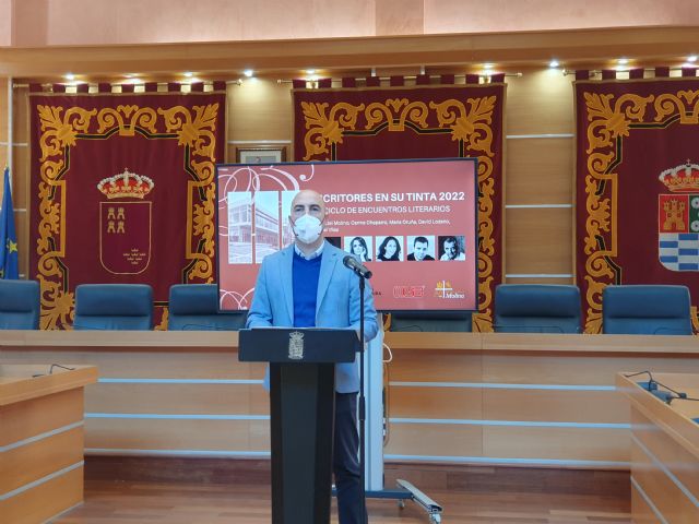 Sergio del Molino, Carme Chaparro, María Oruña, David Lozano y Manuel Vilas participan en el programa del Ciclo Escritores en su tinta 2022 de Molina de Segura, que vuelve a celebrarse de forma presencial - 1, Foto 1