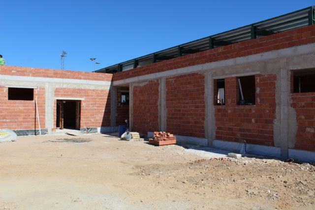 Avance obras nuevo edificio vestuarios La Hoya - 2, Foto 2