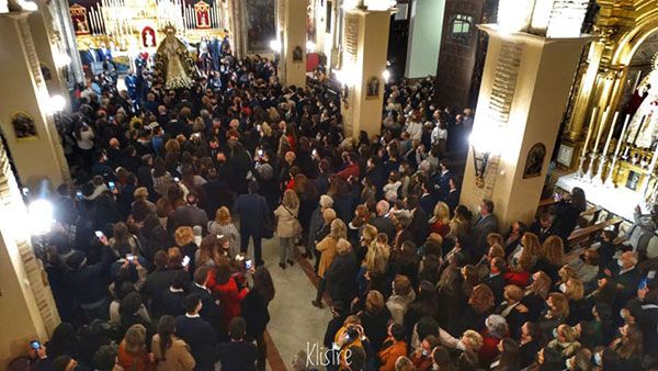 De forma excepcional los titulares de Vera-cruz de Alcalá del Río celebran los cultos anuales en la Parroquia del Municipio - 5, Foto 5