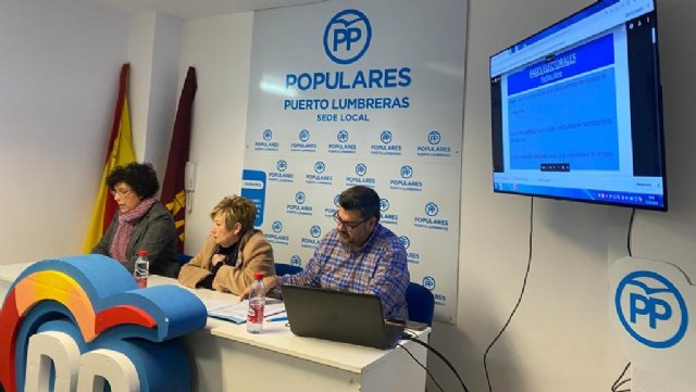 María Ángeles Túnez se presenta a la reelección a la alcaldía en Puerto Lumbreras tras el apoyo recibido por la Junta Directiva local del PP - 2, Foto 2