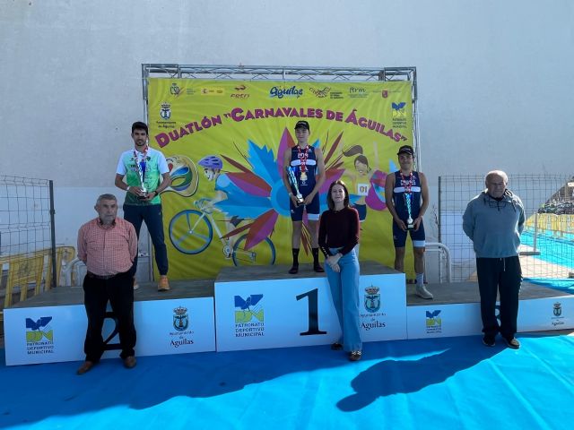 Marta Pintanel Raymundo e Izan Edo Aguilar ocupan los primeros puestos en el XXXI Duatlón Carnavales de Águilas - 1, Foto 1