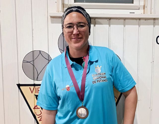 Irene Clara Bermúdez se proclama campeona regional de petanca - 1, Foto 1
