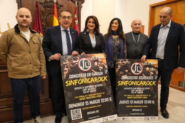 La Orquesta Sinfónica de Lorca ofrece un nuevo concierto para toda la familia y alumnos del municipio de la mano de sinfónicarock - 2, Foto 2