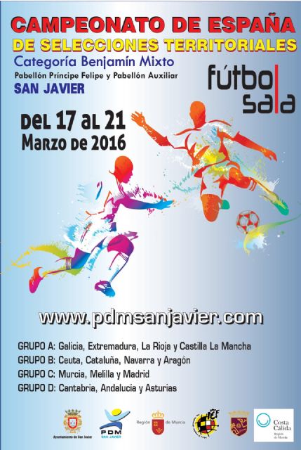 El futuro del Fútbol Sala español compite este fin de semana en el Campeonato de España Benjamín que se celebra en San Javier - 1, Foto 1