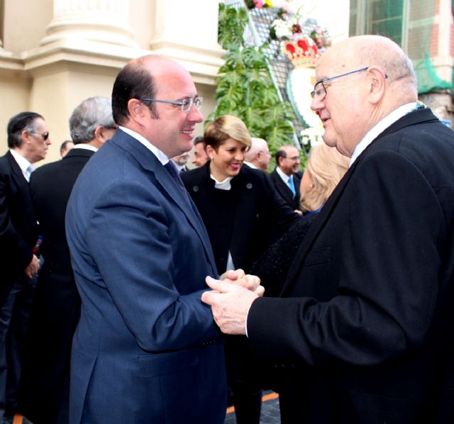 El presidente de la Comunidad asiste a la festividad de la patrona de Cartagena - 1, Foto 1