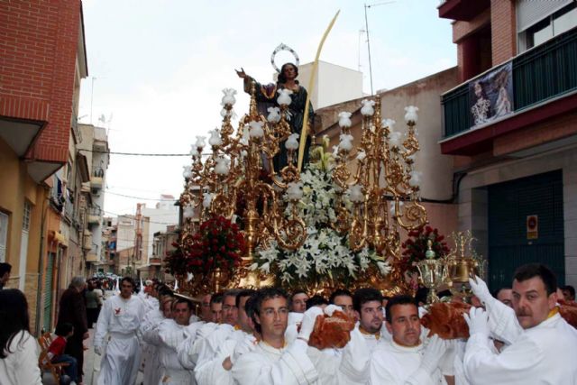 Procesión de la entrada triunfal de Jesús a Jeresulén, el Domingo de Ramos en Alcantarilla - 2, Foto 2