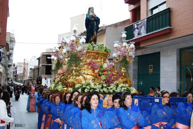 Procesión de la entrada triunfal de Jesús a Jeresulén, el Domingo de Ramos en Alcantarilla - 3, Foto 3