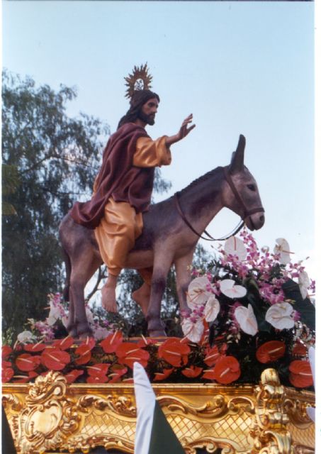 La Cofradía de la Entrada Triunfal de Jesús en Jerusalén procesiona el día 20 de marzo, Domingo de Ramos, en Molina de Segura - 3, Foto 3