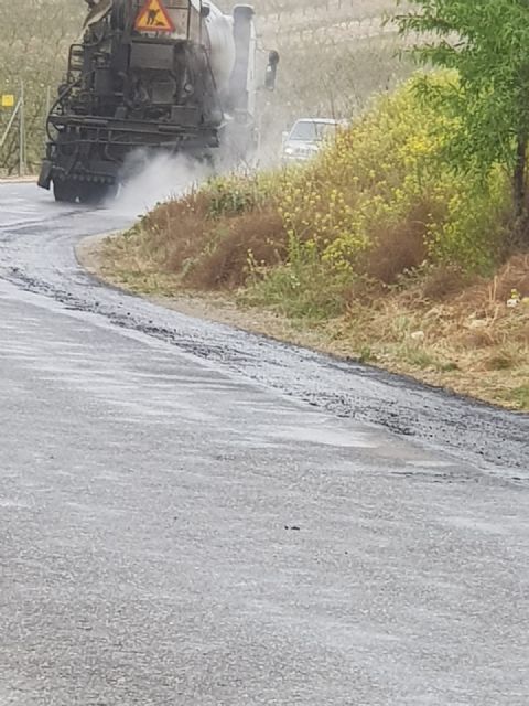 El Ayuntamiento de Bullas asfalta el camino del Salto del Usero - 2, Foto 2