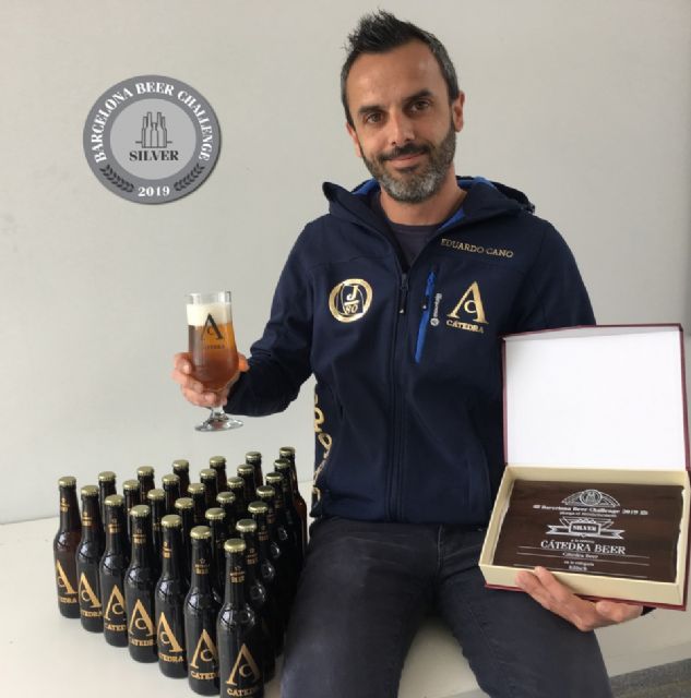 La cerveza artesana murciana Cátedra Beer obtiene el segundo premio en el Barcelona Beer Challenge - 1, Foto 1