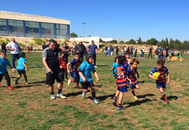 Cerca de 200 jóvenes jugadores de rugby disfrutan de una gran fiesta del deporte en Las Torres de Cotillas - 2, Foto 2