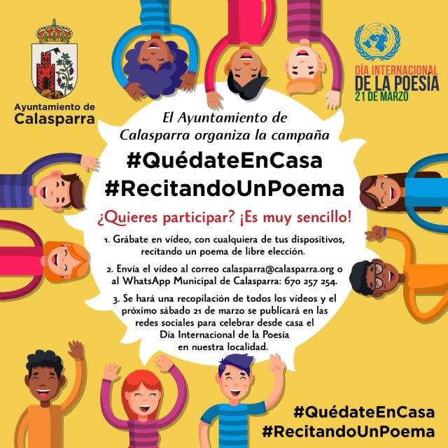 Calasparra no se queda sin celebrar el Día Internacional de la Poesía - 1, Foto 1