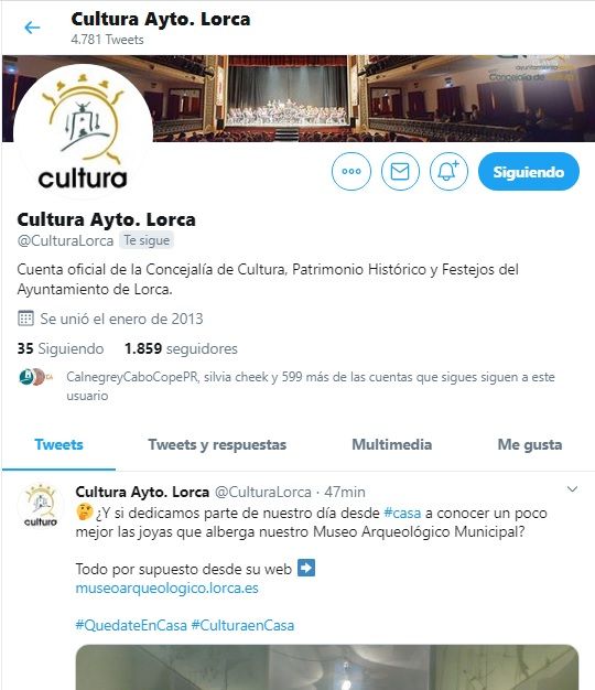 La concejalía de Cultura ofrece diferentes contenidos a través de sus redes sociales para hacer más llevaderos estos días en casa - 2, Foto 2
