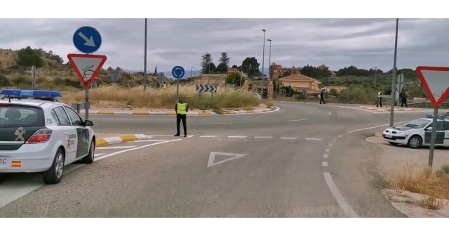 La Guardia Civil de la Región de Murcia despliega un amplio dispositivo en las carreteras regionales en el marco del estado de alarma - 4, Foto 4