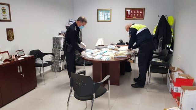 The Local Police are grateful for the numerous donations of protection material by the Chinese community, companies and individuals, Foto 3