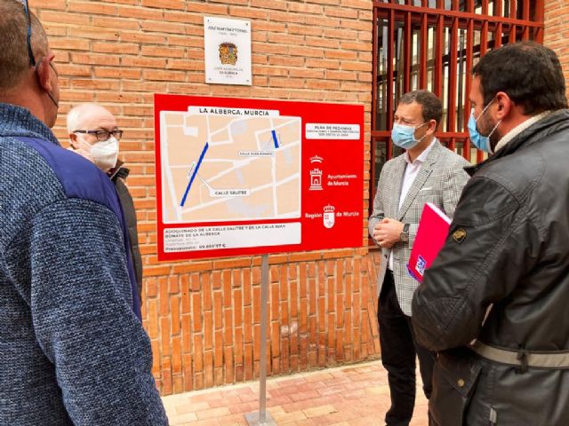 La renovación del pavimento en dos calles de La Alberca aumentará la accesibilidad en la pedanía - 1, Foto 1