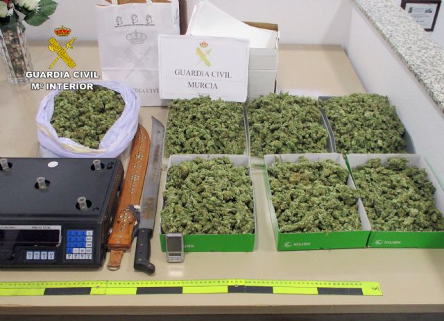 La Guardia Civil desmantela en San Javier tres puntos de venta de drogas - 1, Foto 1