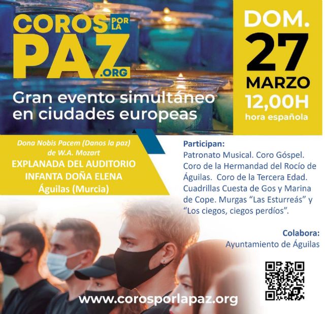Miles de personas se citan el domingo 27 a mediodía para cantar por la paz en toda España - 1, Foto 1