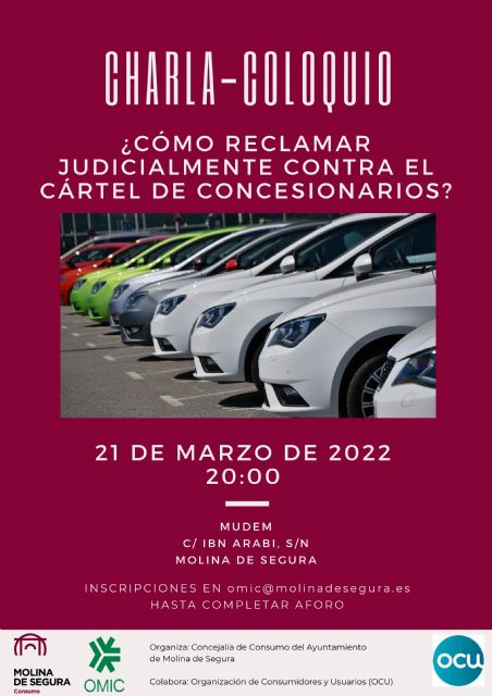 Taller para ayudar a reclamar a las personas afectadas por el cártel de concesionarios - 1, Foto 1