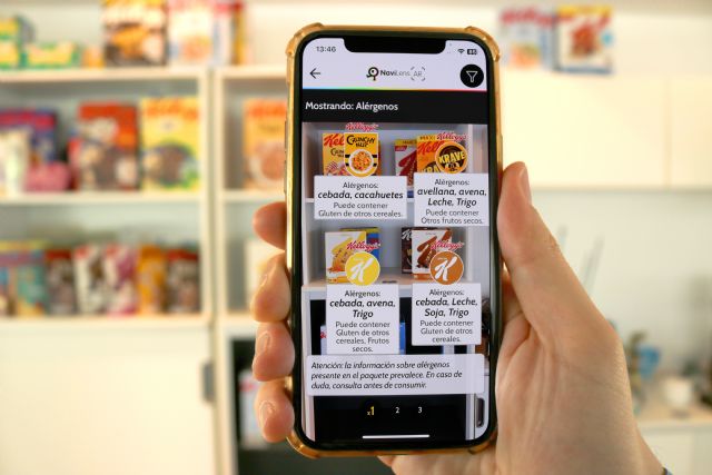 Kellogg´s y NaviLens lanzan una nueva funcionalidad en su etiquetado accesible que permite seleccionar por alérgenos y preferencias - 2, Foto 2