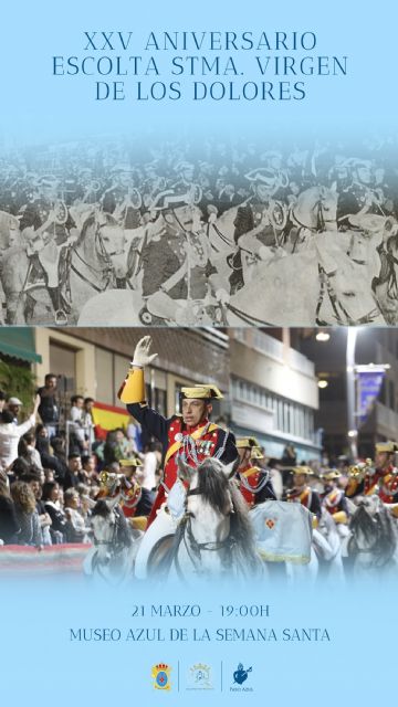 El Paso Azul homenajeará al Grupo de Caballería de la Guardia Civil en su XXV aniversario escoltando a la Virgen de los Dolores - 1, Foto 1