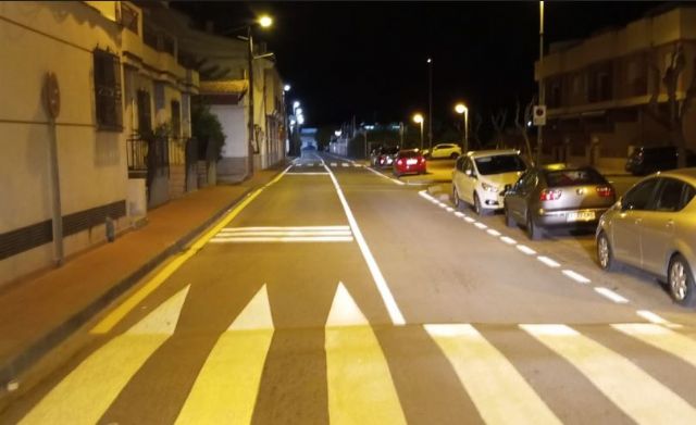 El repintado de la señalización horizontal en más de 300 calles mejorará la seguridad vial en todas las pedanías - 1, Foto 1