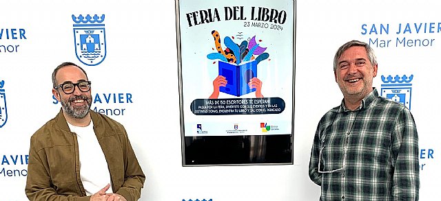 Más de 50 autores firmarán sus obras en la Feria del Libro de San Javier - 1, Foto 1