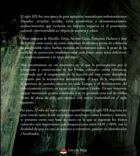 Sergio Boj publica el libro El robo del tesoro artístico español durante el Siglo XIX - 2, Foto 2