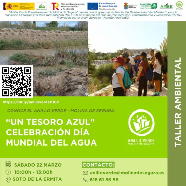 El Anillo Verde de Molina de Segura celebra el Día Mundial del Agua con la realización del taller ambiental Un Tesoro Azul - 1, Foto 1