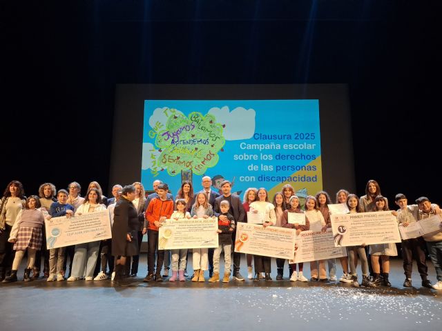 Más de 3.000 escolares de Primaria participan en la campaña de sensibilización escolar sobre los derechos de las personas con discapacidad física y orgánica - 2, Foto 2