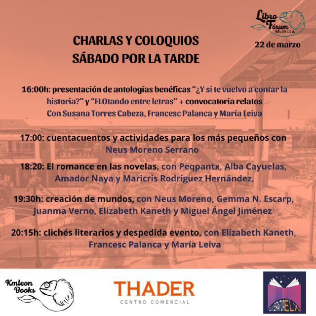 LiteraturElx organiza la I Feria de Autores en Murcia - 1, Foto 1