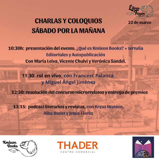 LiteraturElx organiza la I Feria de Autores en Murcia - 2, Foto 2