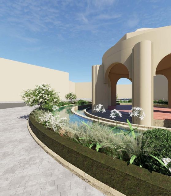 El ajardinamiento perimetral del Templete se renueva con 800 plantas de siete especies - 4, Foto 4