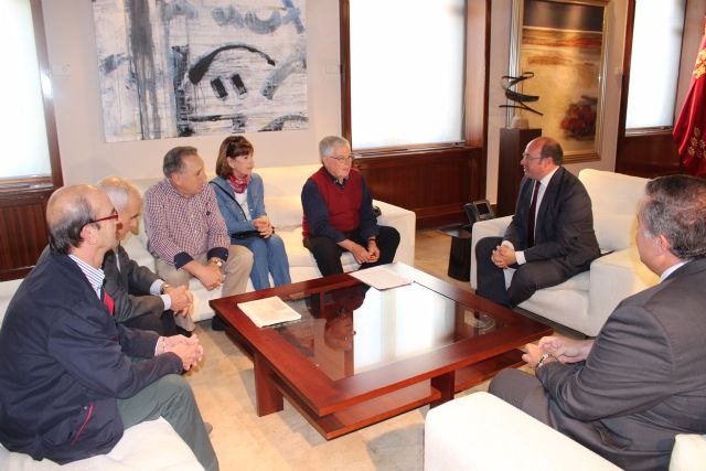 Pedro Antonio Sánchez ratifica el compromiso del Gobierno regional para que el AVE llegue soterrado a la ciudad de Murcia - 1, Foto 1