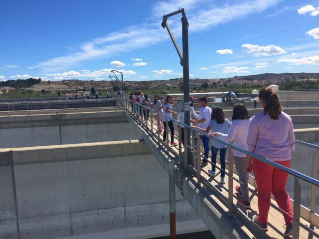 Los escolares torreños visitan la depuradora en una campaña de buenas prácticas medioambientales - 5, Foto 5