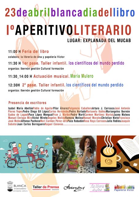 Aperitivo literario para celebrar el Día del Libro - 1, Foto 1