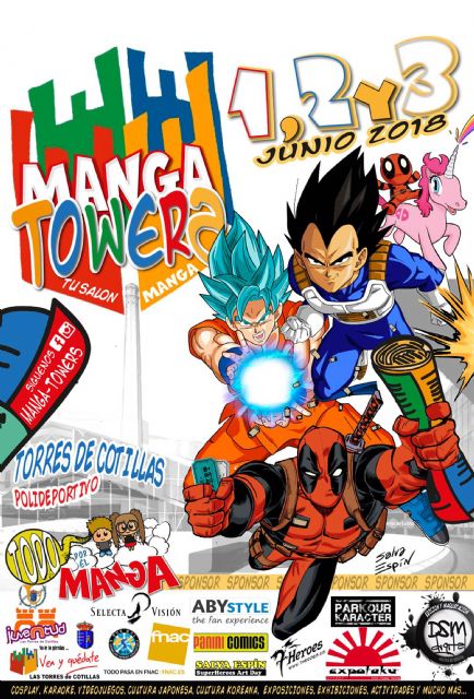 Las Torres de Cotillas será la capital del cómic con la primera edición del 'Manga Towers' - 1, Foto 1