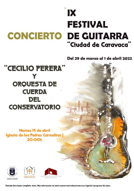 El aclamado guitarrista mexicano Cecilio Perera clausura este martes el Festival de Guitarra 'Ciudad de Caravaca de la Cruz' - 1, Foto 1