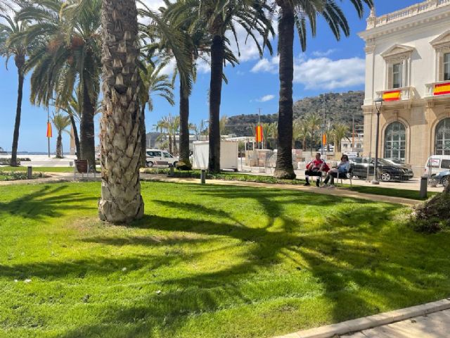 La emblemática Plaza de Héroes de Cavite abre hoy al público como zona de esparcimiento y descanso para los cartageneros - 3, Foto 3