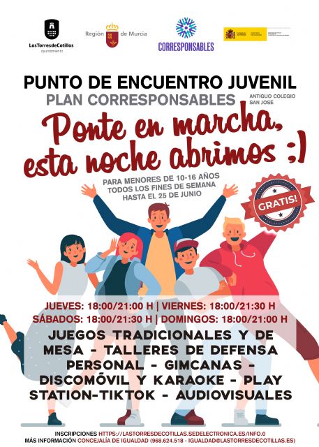 En marcha el punto de encuentro juvenil de Las Torres de Cotillas - 4, Foto 4