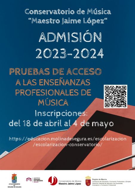 El Conservatorio de Música Maestro Jaime López de Molina de Segura abre el plazo de solicitud para la realización de las pruebas de acceso para el curso 2023-2024 - 1, Foto 1