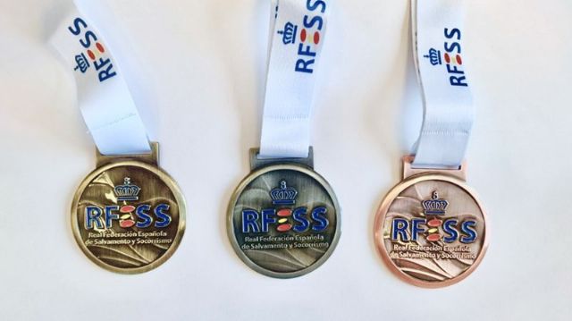 Nuevo diseño de medallas para las competiciones nacionales de salvamento y socorrismo - 1, Foto 1
