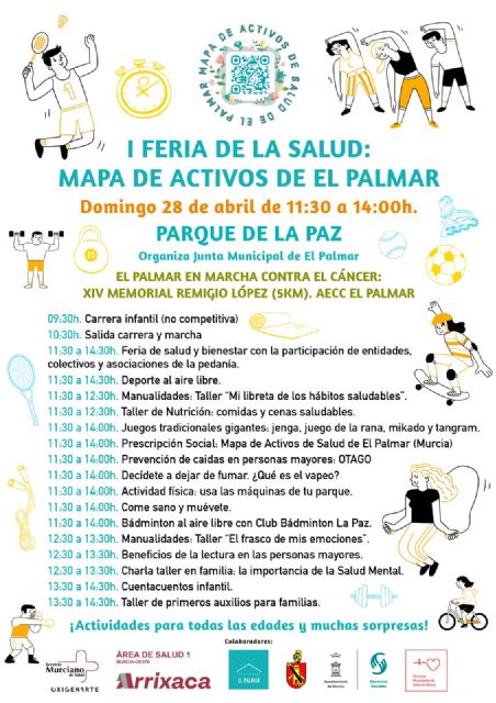 El Palmar acoge la I ´Feria de la Salud: mapa de activos´ el próximo domingo 28 de abril - 3, Foto 3