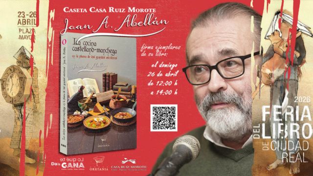 Joan A. Abellán, el autor que ha sentado a los genios de la literatura a la mesa de La Mancha - 2, Foto 2