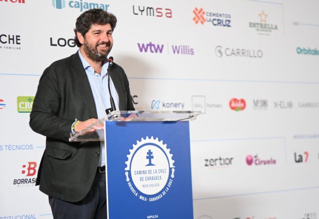 López Miras respalda la primera Ruta Ciclista Camino de la Cruz, organizada por CEO Congress, y subraya su valor solidario - 3, Foto 3