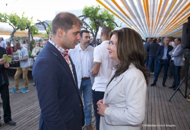 Los peñistas del FC Cartagena premiaron a Sergio Jiménez por su regularidad y a Limones y Ceballos por sus cien partidos - 3, Foto 3