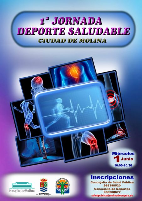 La I Jornada de Deporte Saludable Ciudad de Molina se celebra el miércoles 1 de junio en el Hospital de Molina - 1, Foto 1